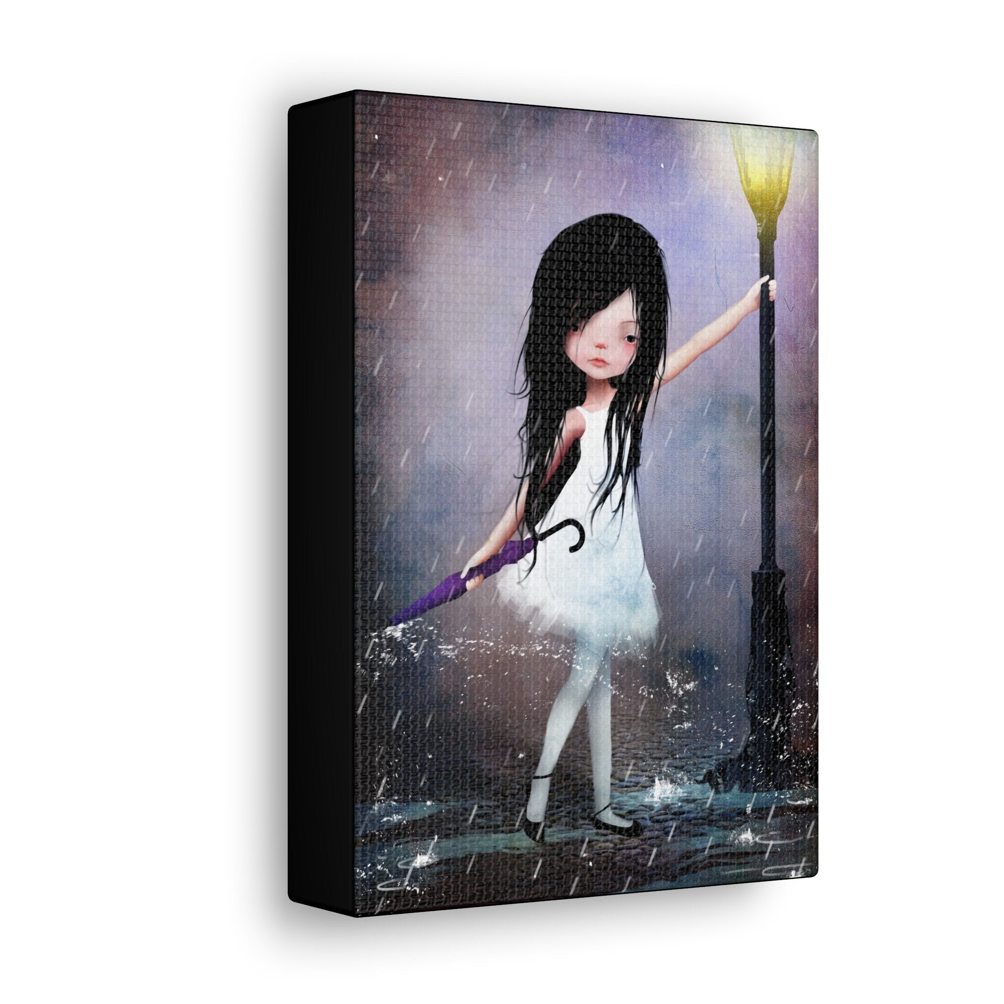 Singing in the Rain · Canvas Print