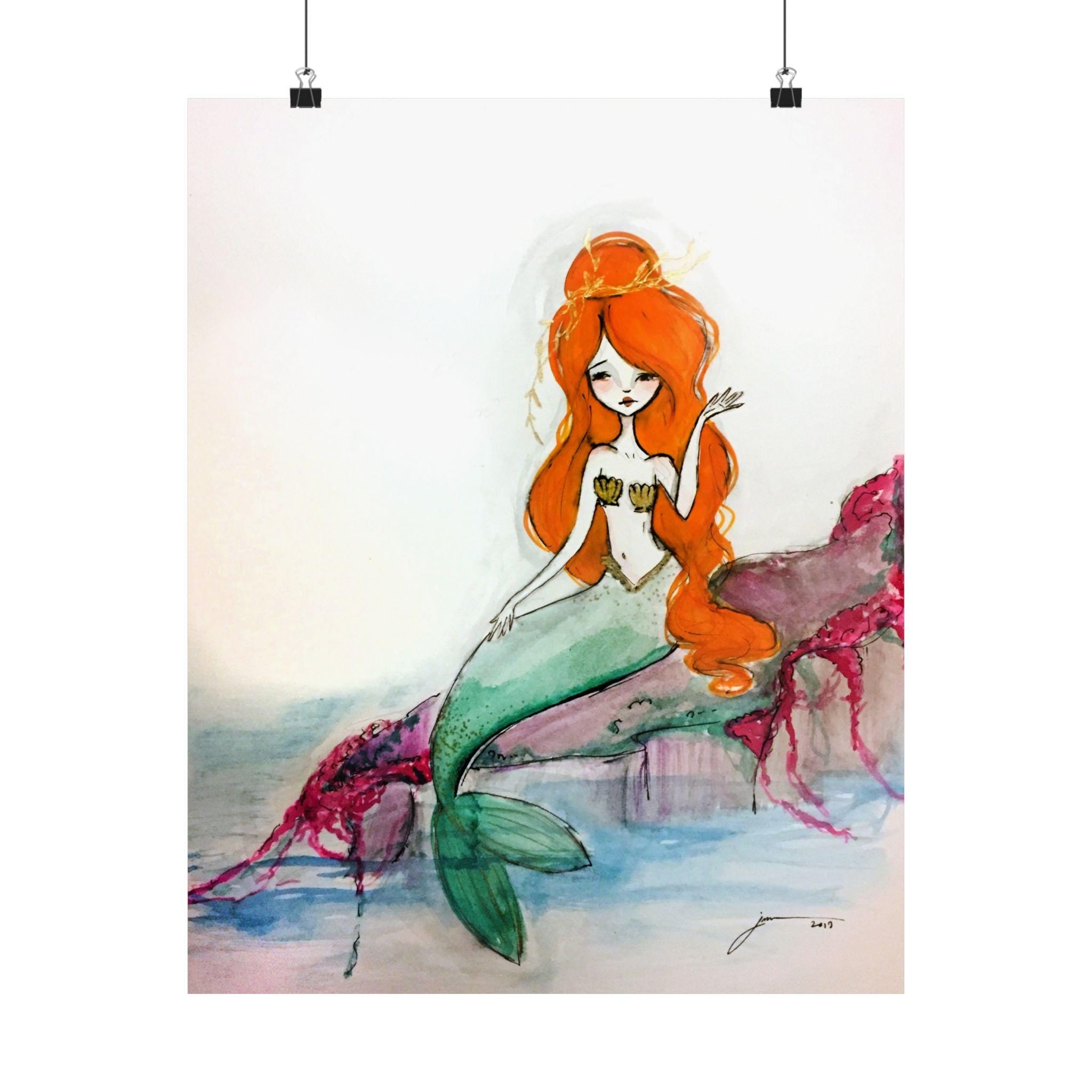 We Were Only Trying to Drown Her · Poster Print