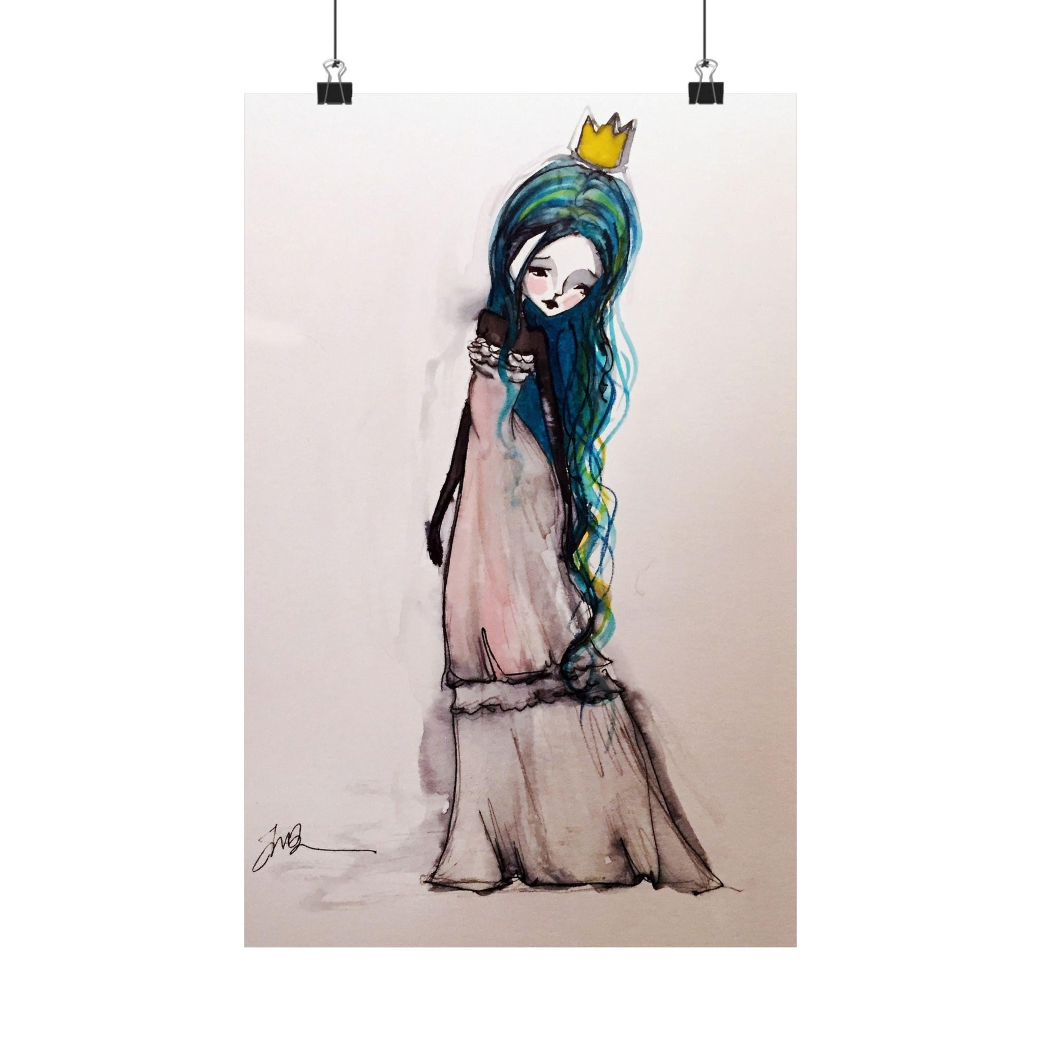 Pink Princess · Poster Print