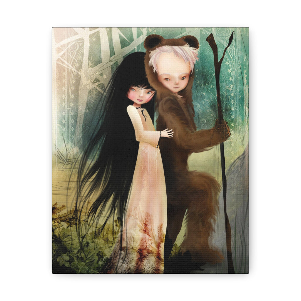 The Belle of Marble Falls · Canvas Print