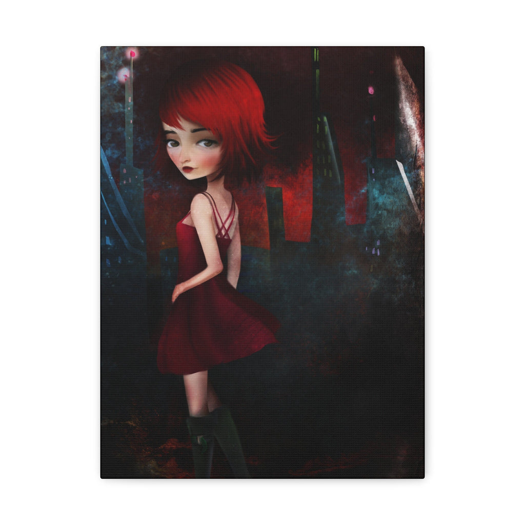 Red City · Canvas Print