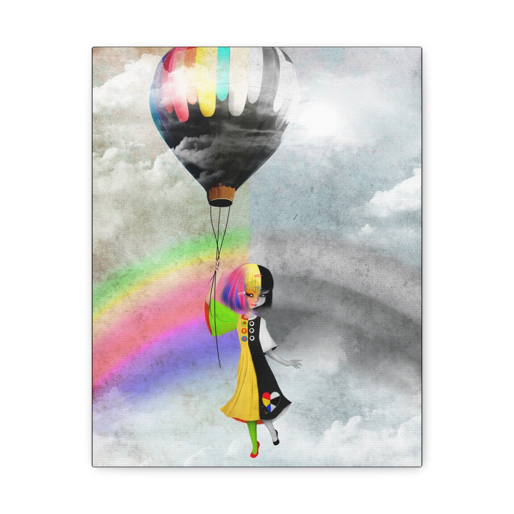 Causing A Stir · Canvas Print