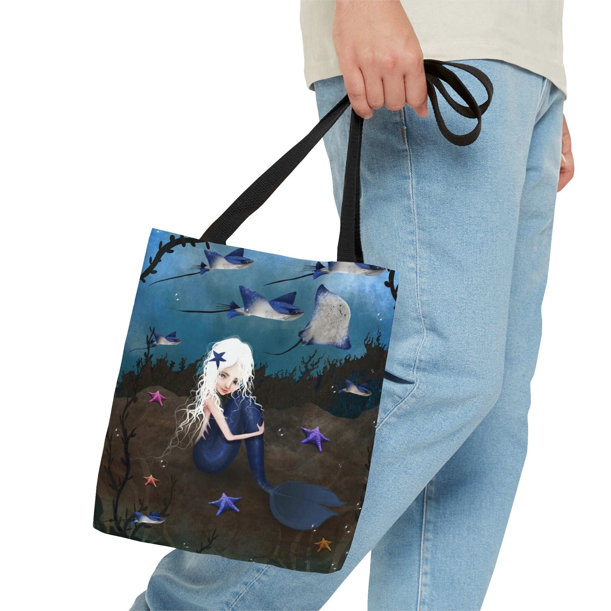 Blue Mermaid · Tote Bag