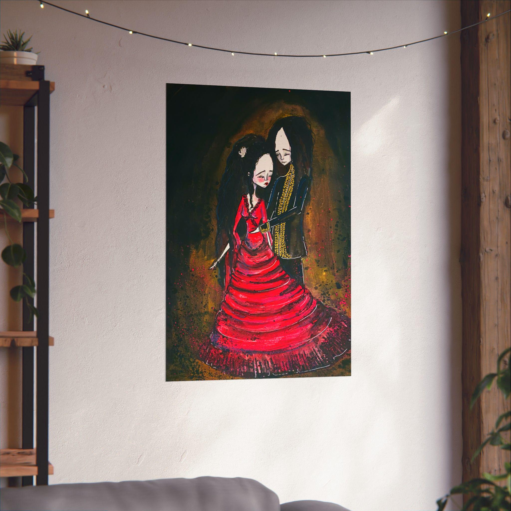 Mina and the Count · Poster Print