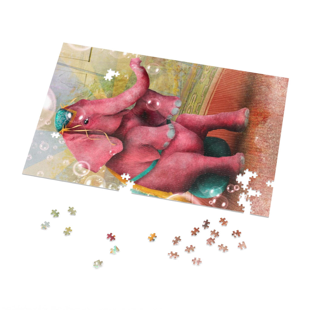 Beatriz the Pink Elephant · Jigsaw Puzzle