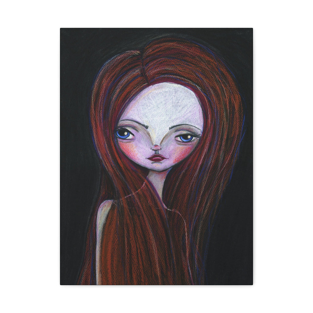 Red · Canvas Print