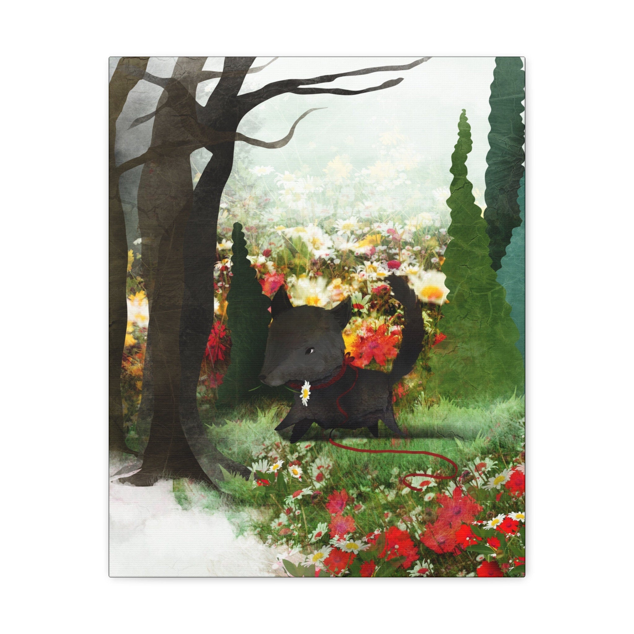 The Wolf · Canvas Print