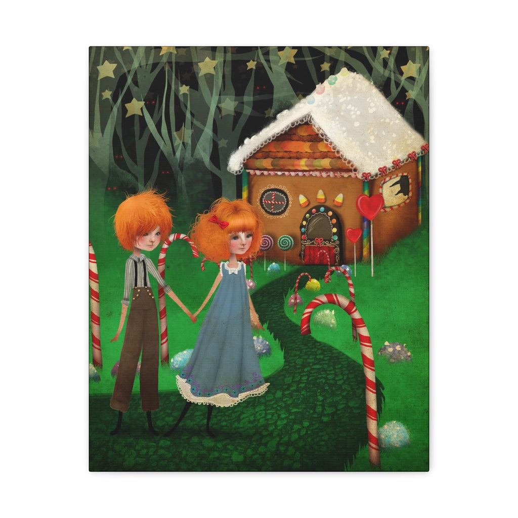 Hansel and Gretel · Canvas Print