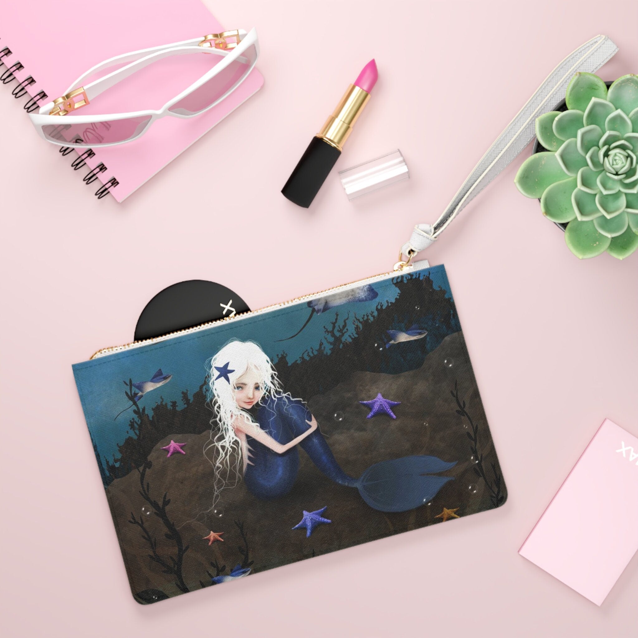 Blue Mermaid · Clutch Bag