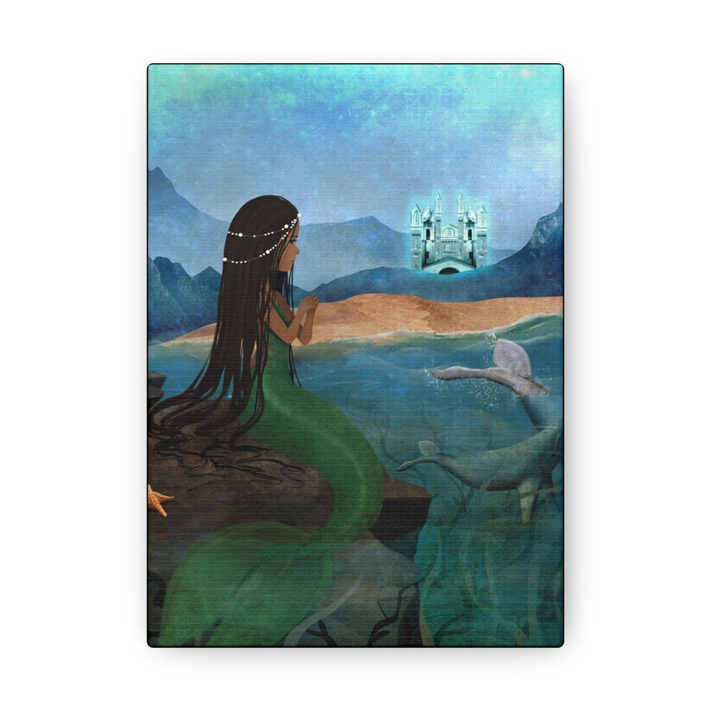 The Little Mermaid · Canvas Print