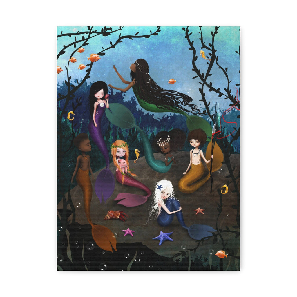 Mermaids · Canvas Print