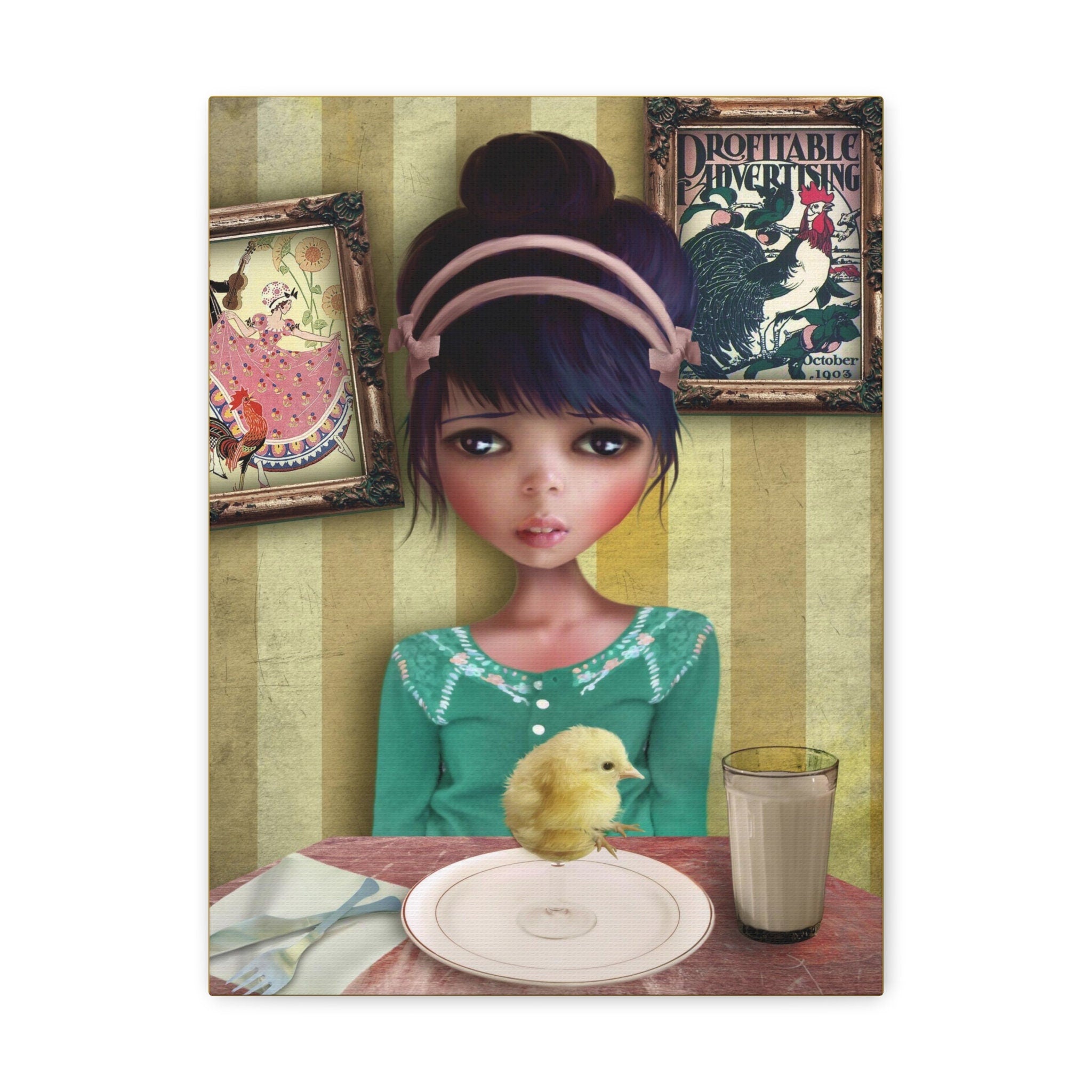 Chicken · Canvas Print
