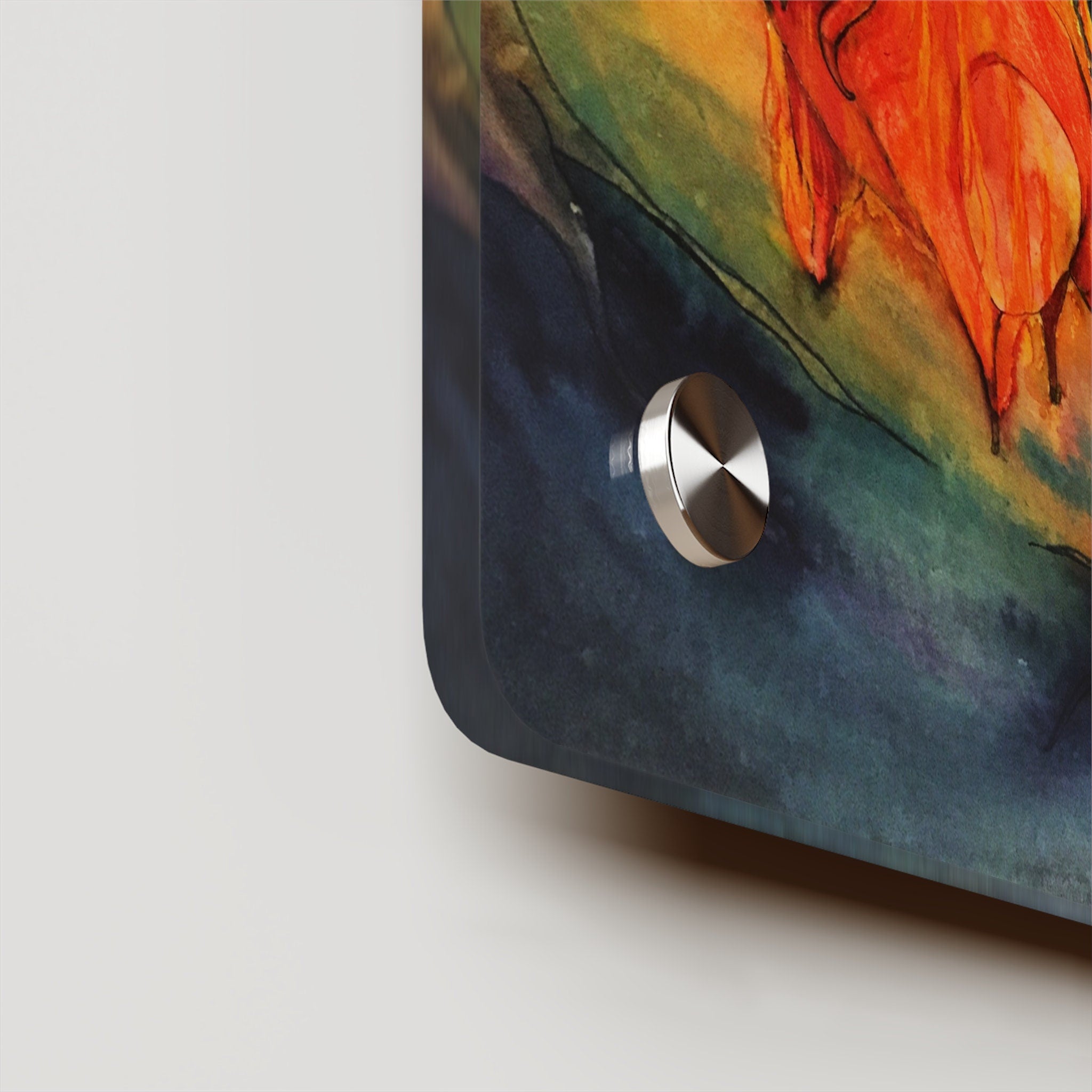 The Red Bull Acrylic Wall Art Panel · Acrylic Print