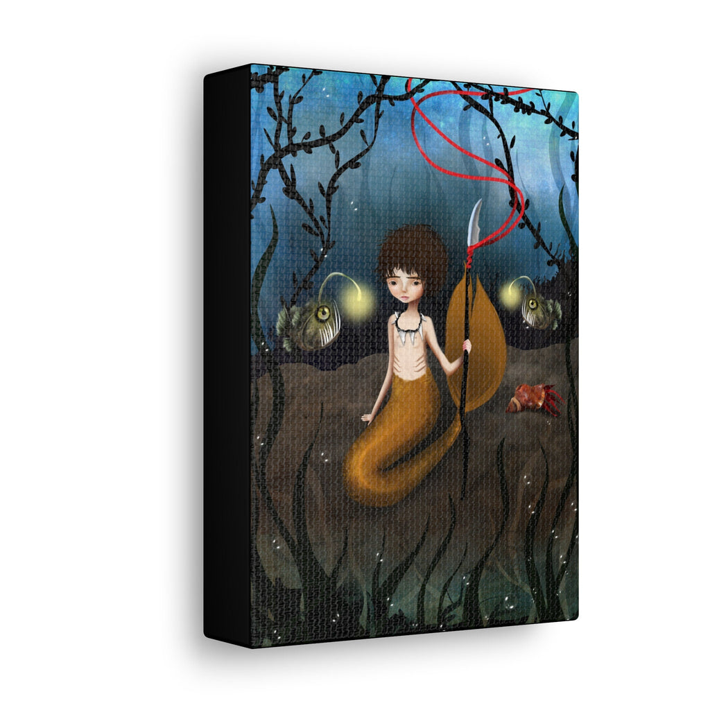 Yellow Merboy · Canvas Print