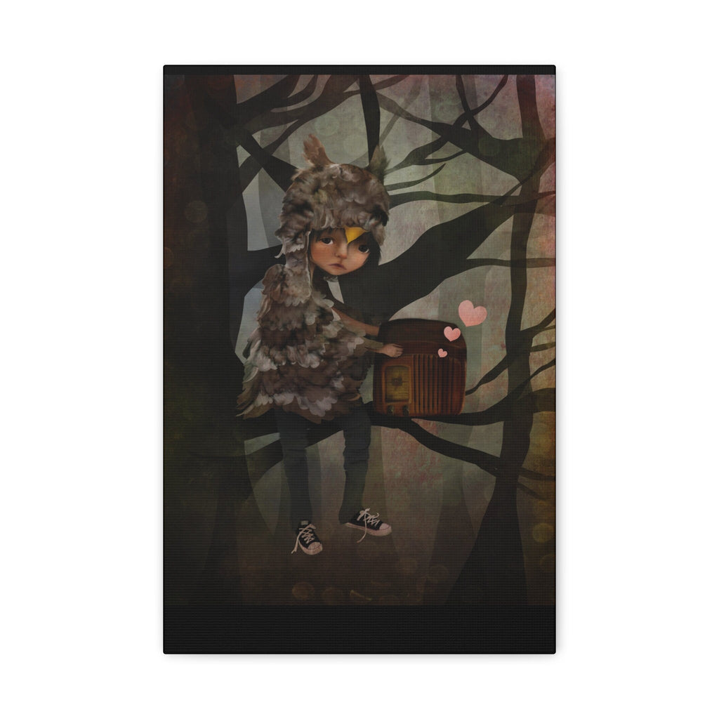 A Wise Old Owl · Canvas Print