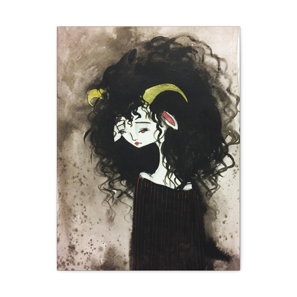 Aries Girl · Canvas Print