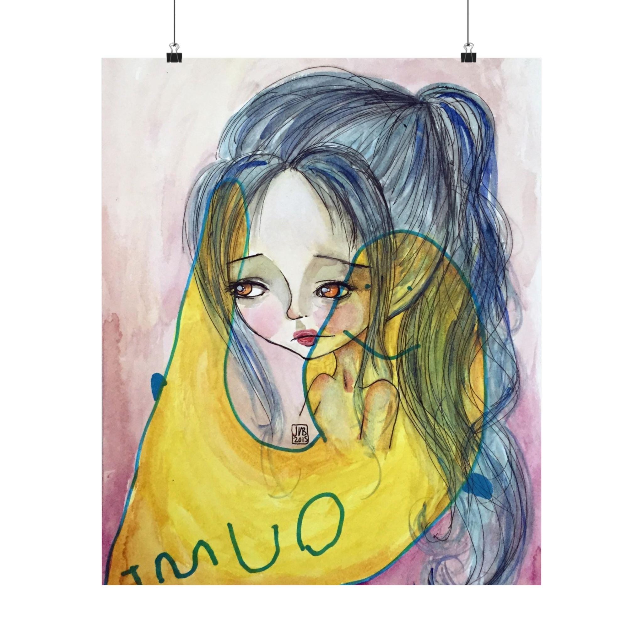 Blue Juneau Dreams · Poster Print