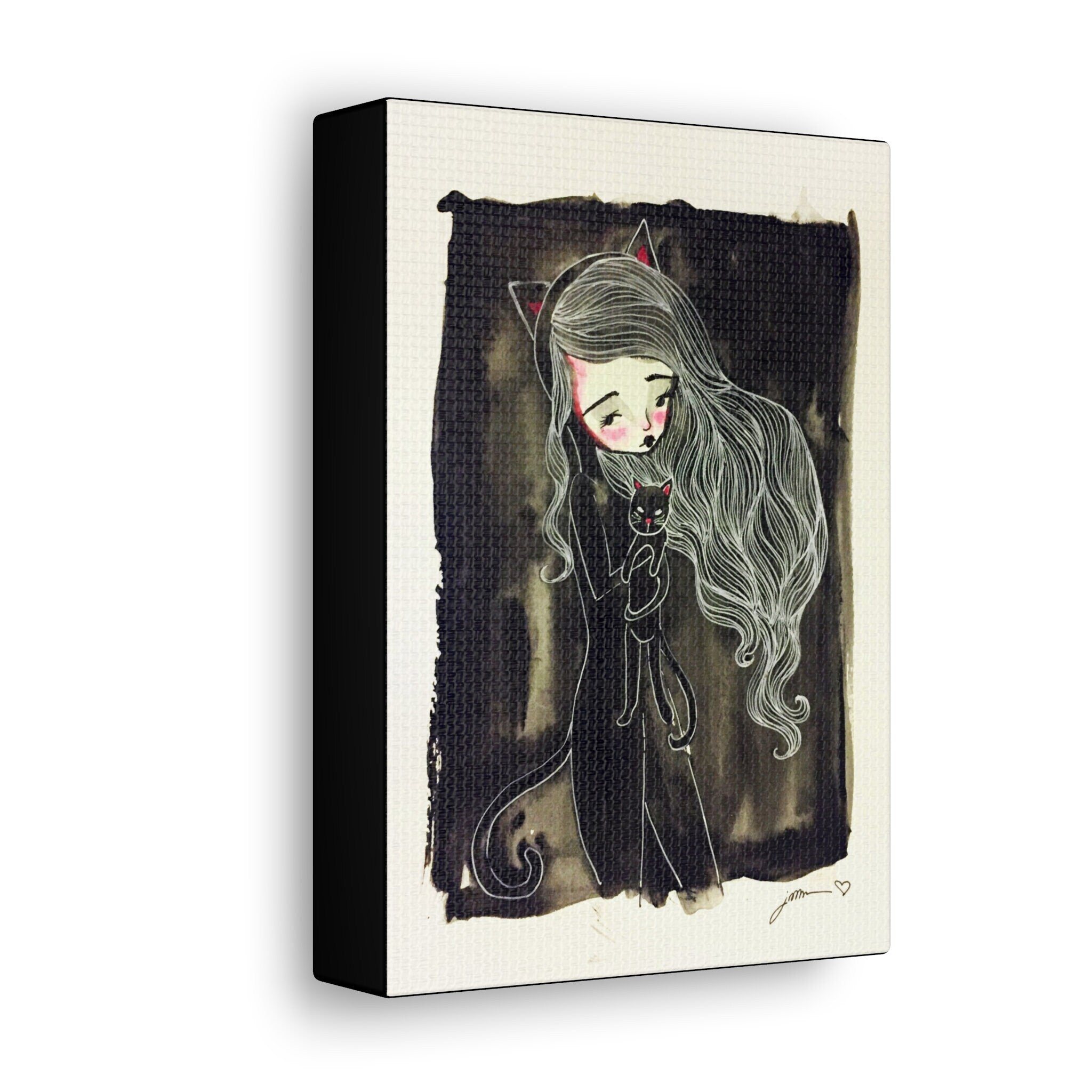 Catgirl · Canvas Print
