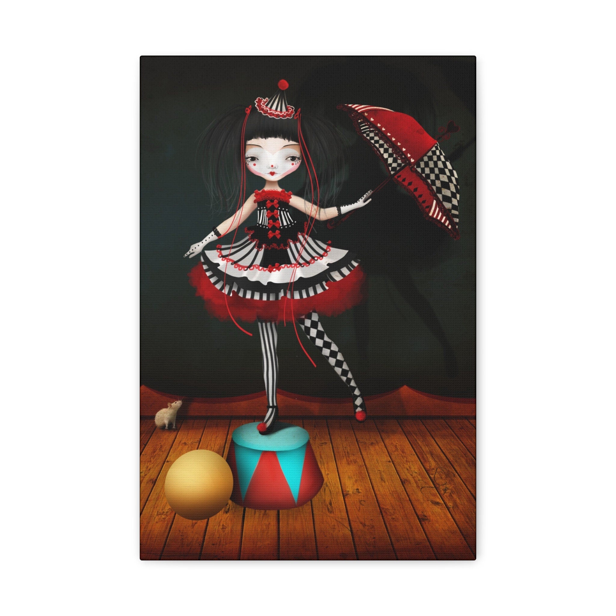 Petit Clown · Canvas Print