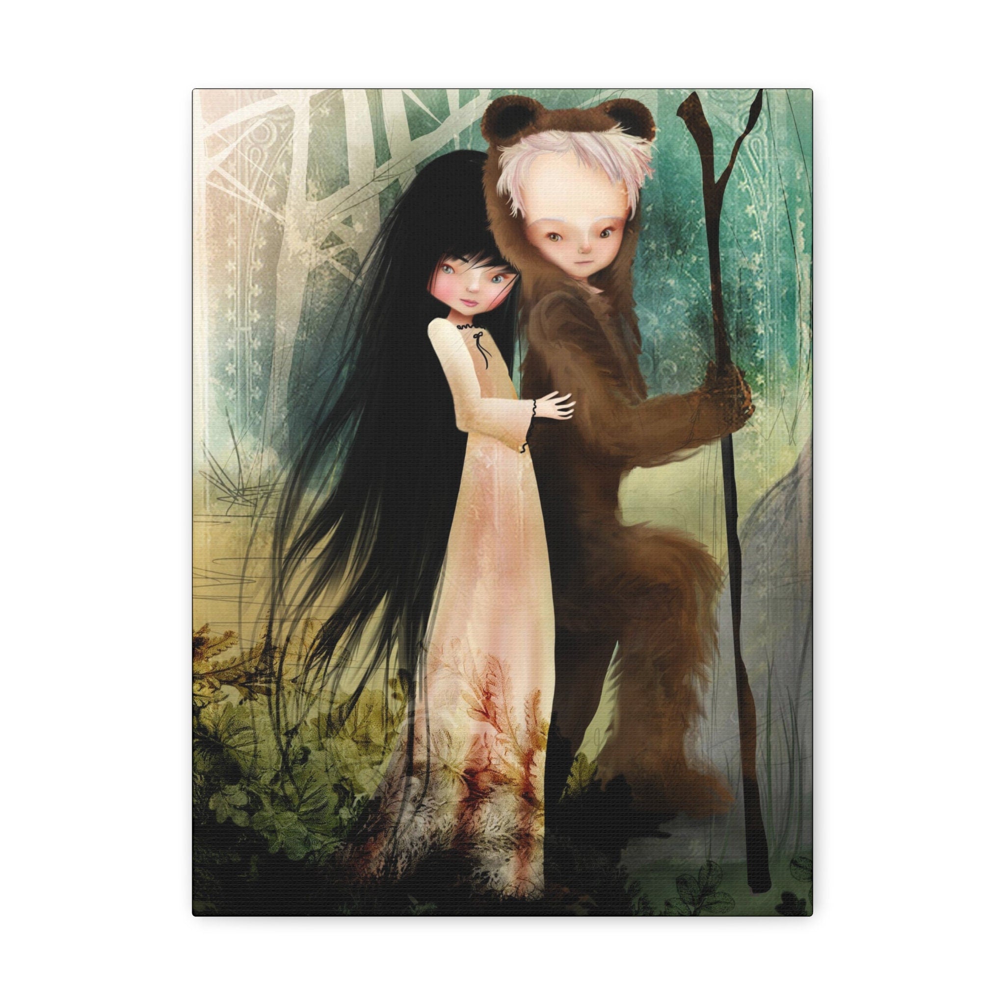 The Belle of Marble Falls · Canvas Print