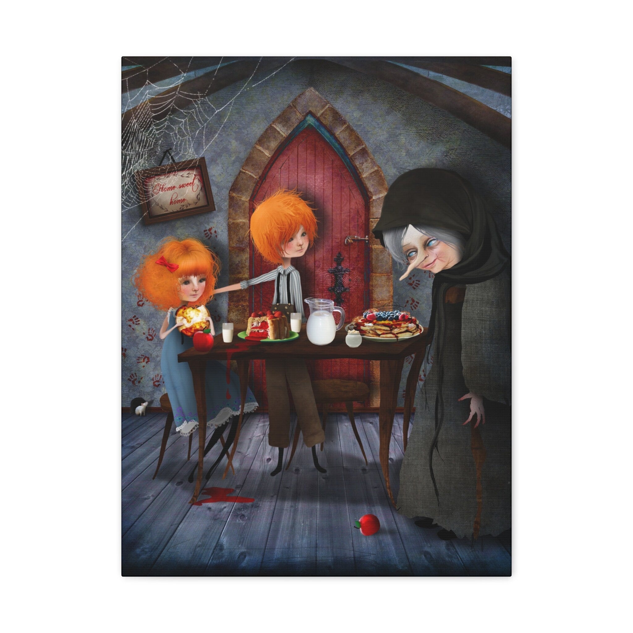 Hansel and Gretel · Canvas Print