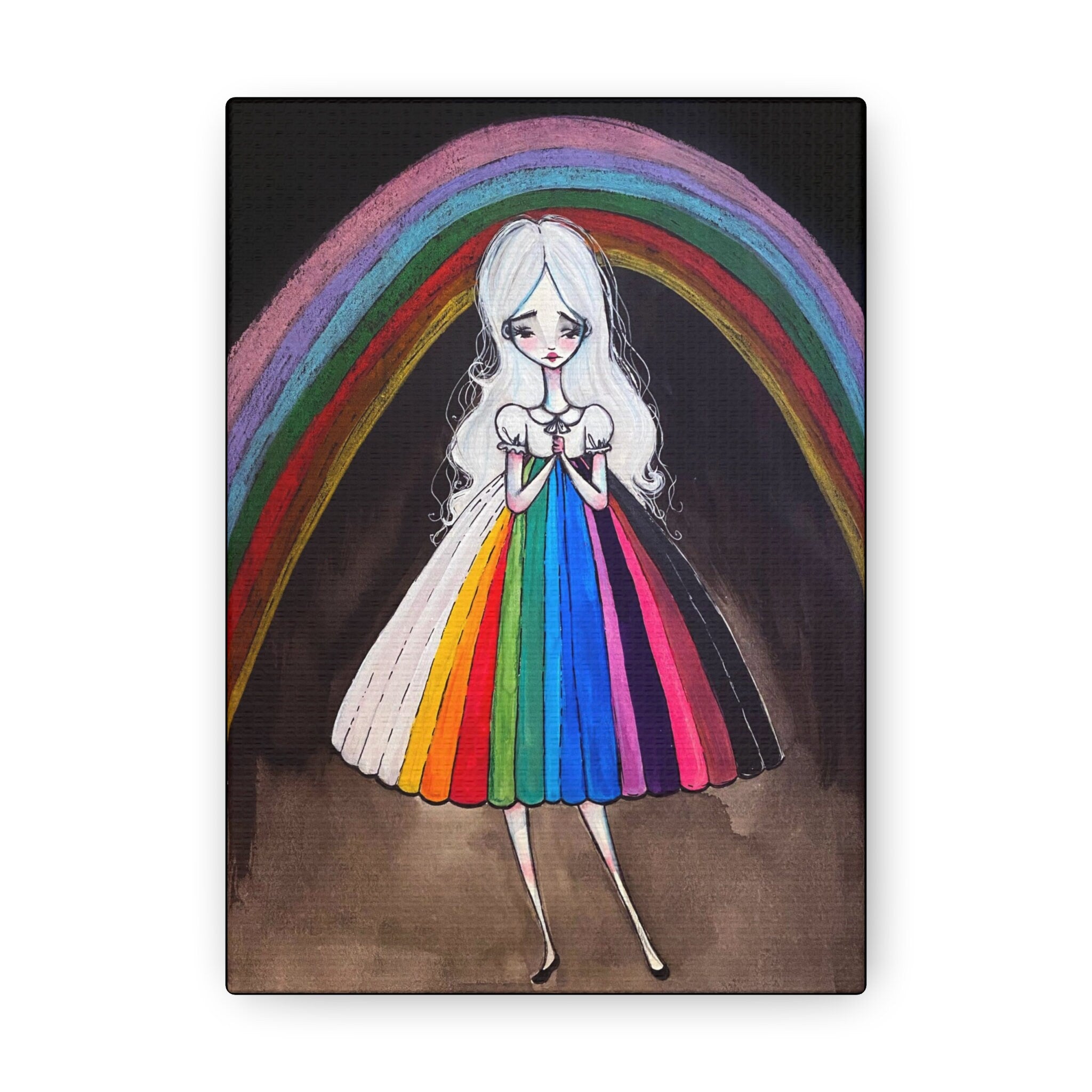 Babe Rainbow · Canvas Print