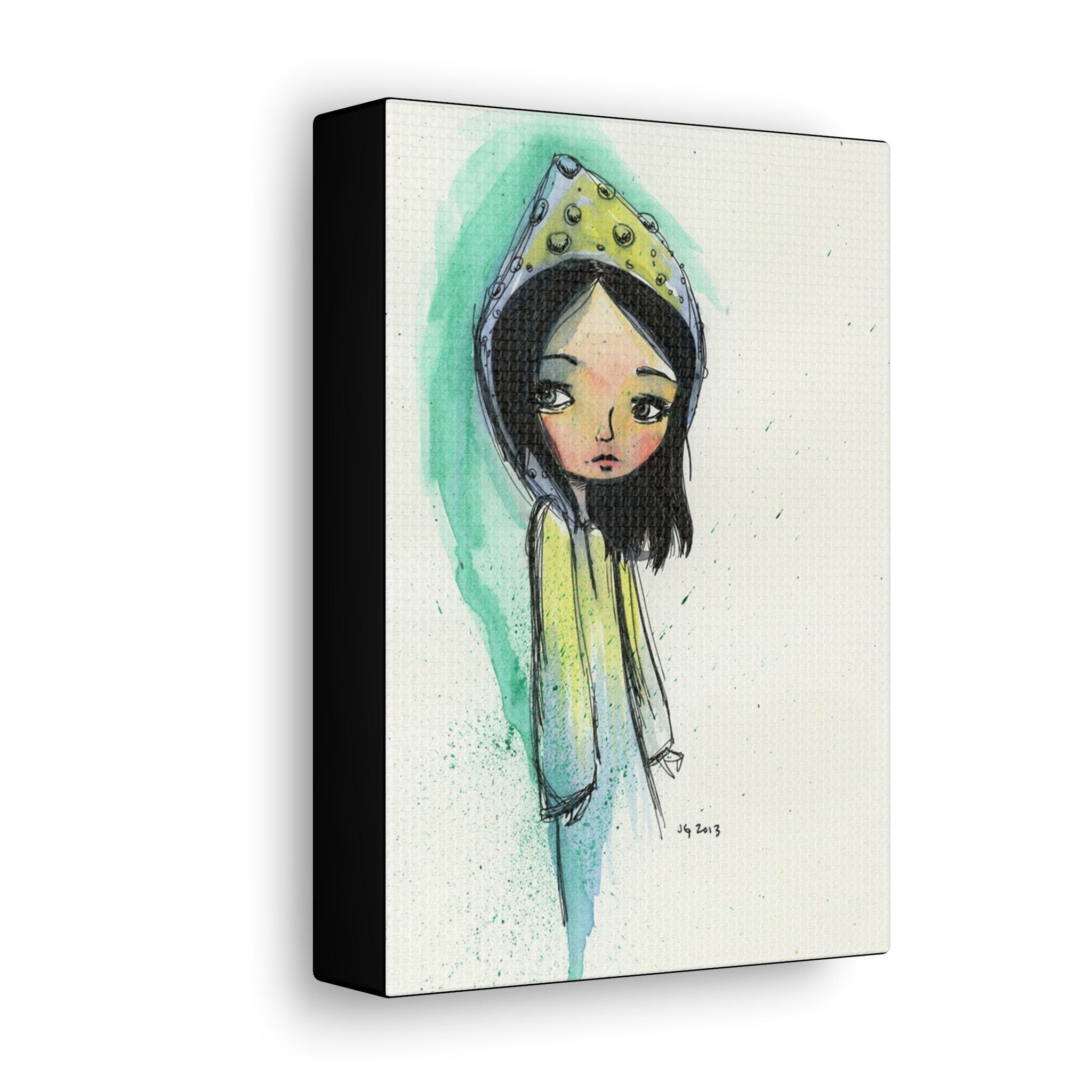 The Garden Gnome · Canvas Print