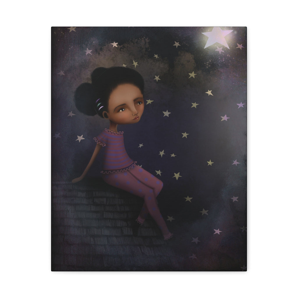 Star Light Star Bright · Canvas Print