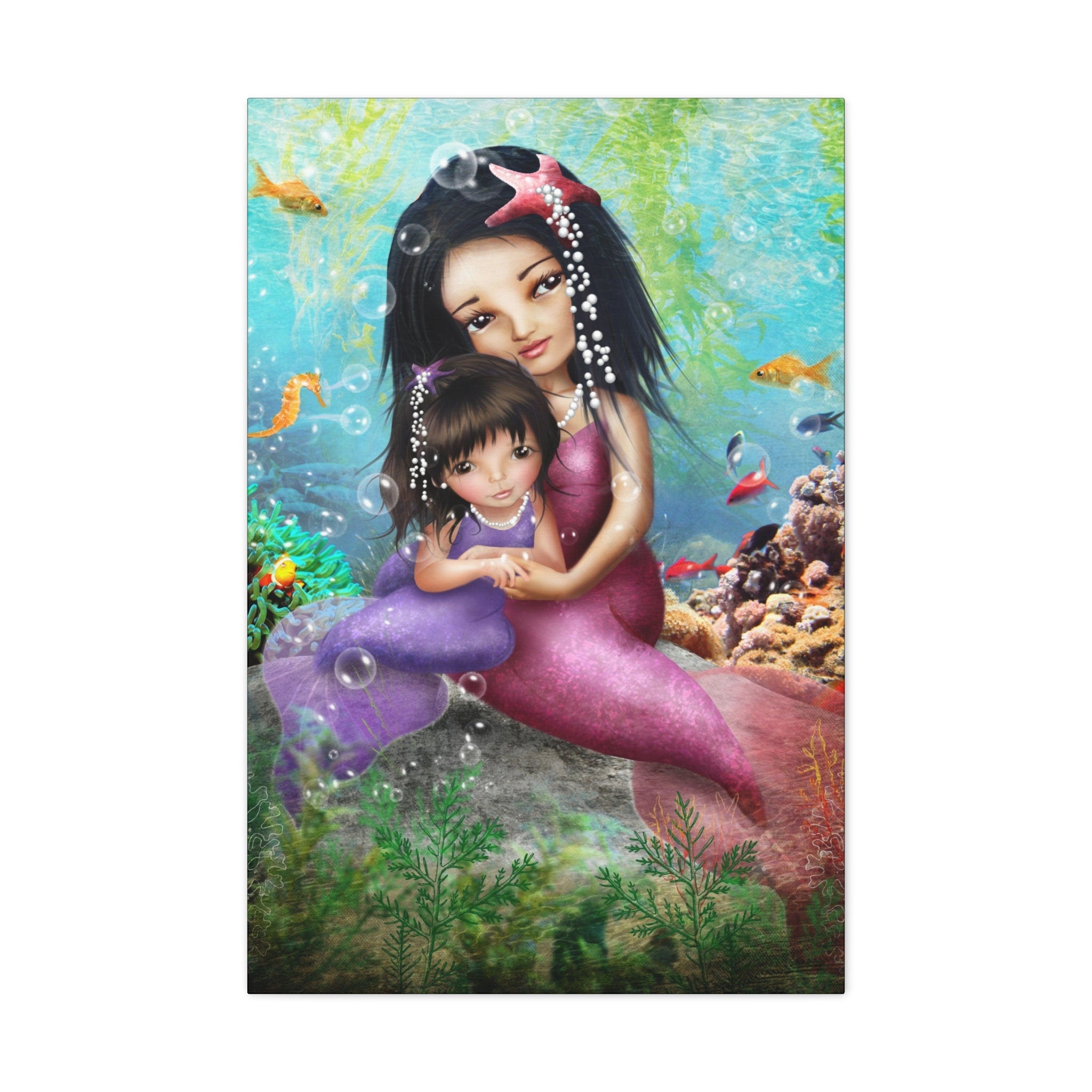 Water Baby · Canvas Print