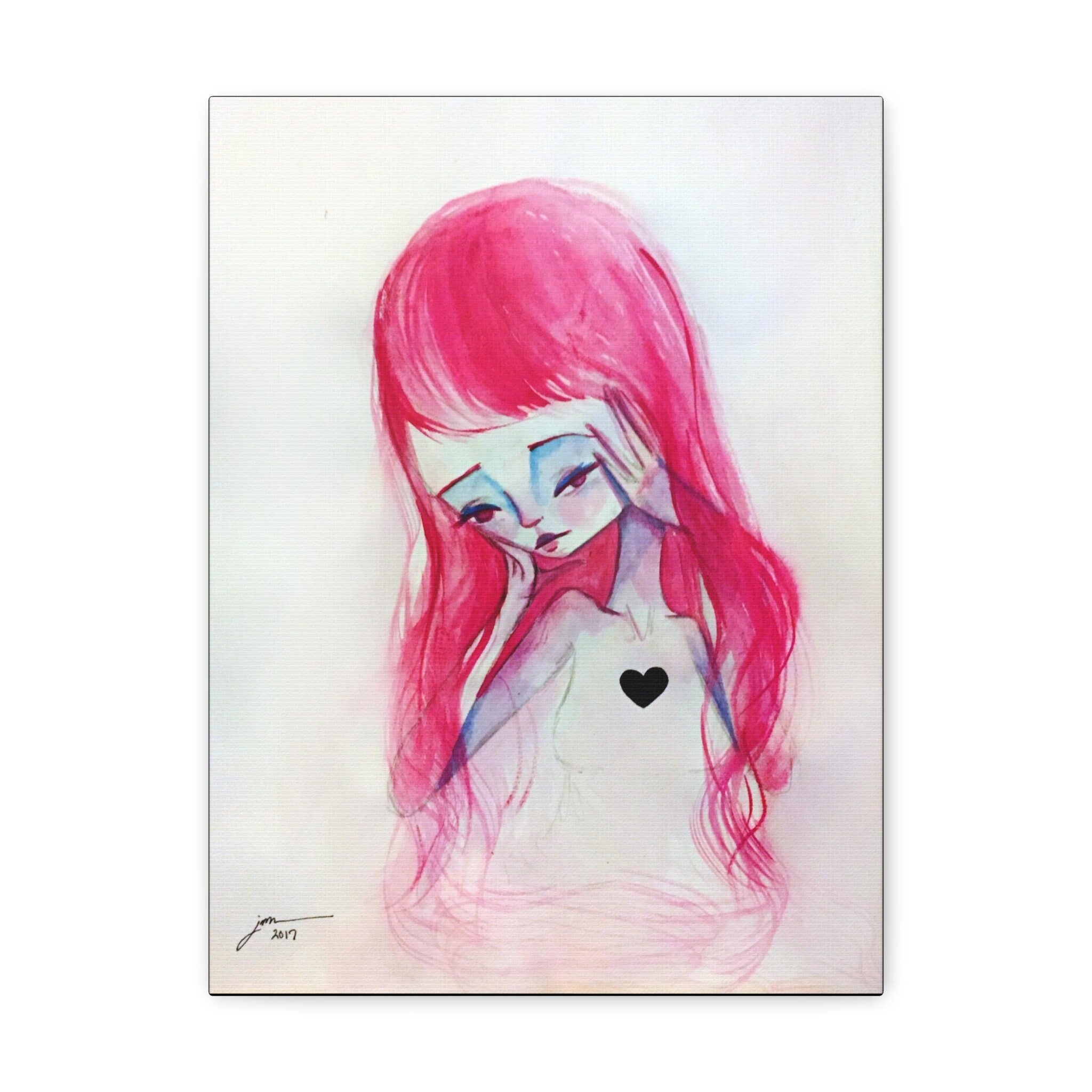 Girl · Canvas Print