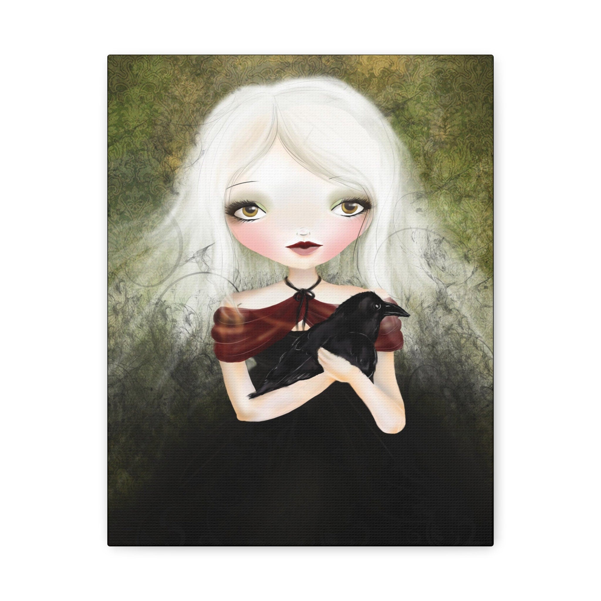 The Sister of the 12 Ravens · Canvas Print