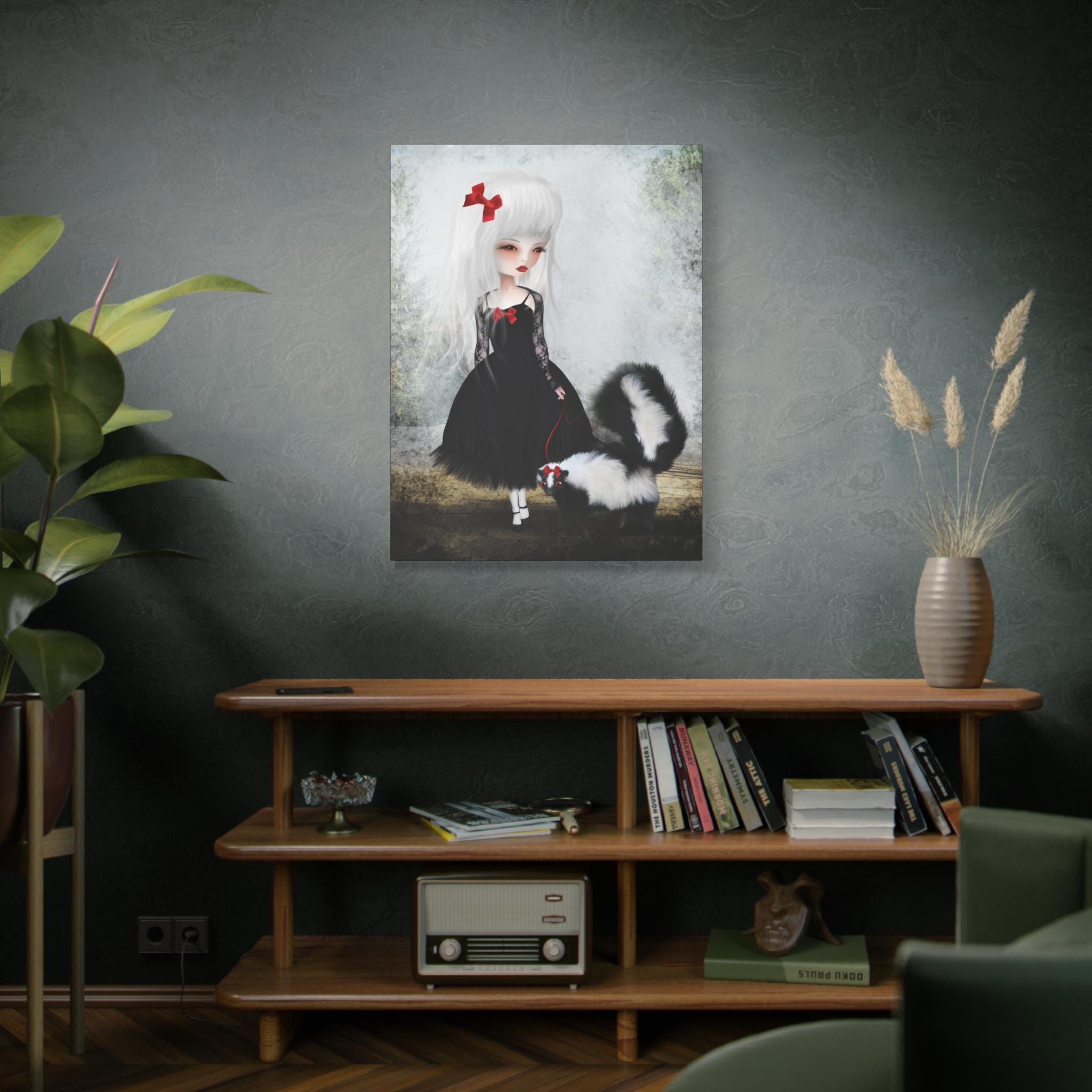 Take Warning · Canvas Print