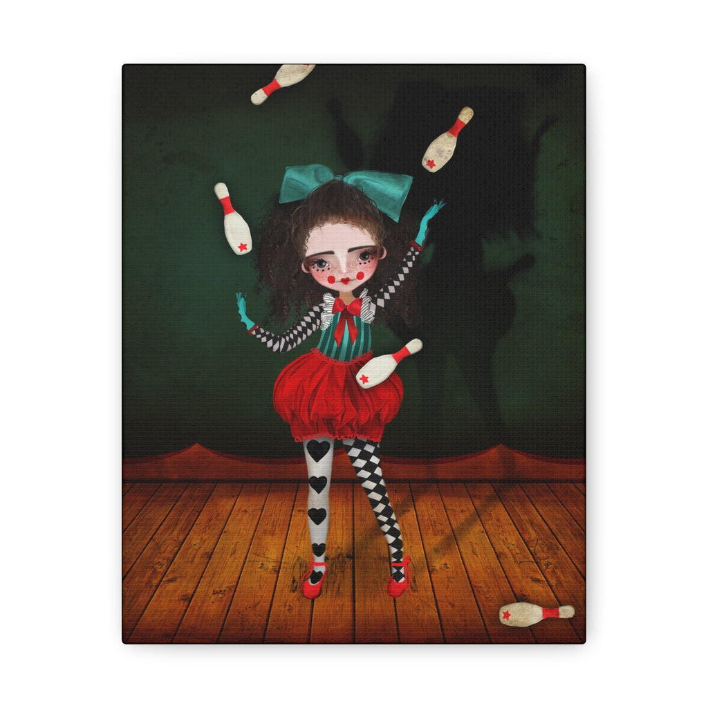 Le jongleur · Canvas Print