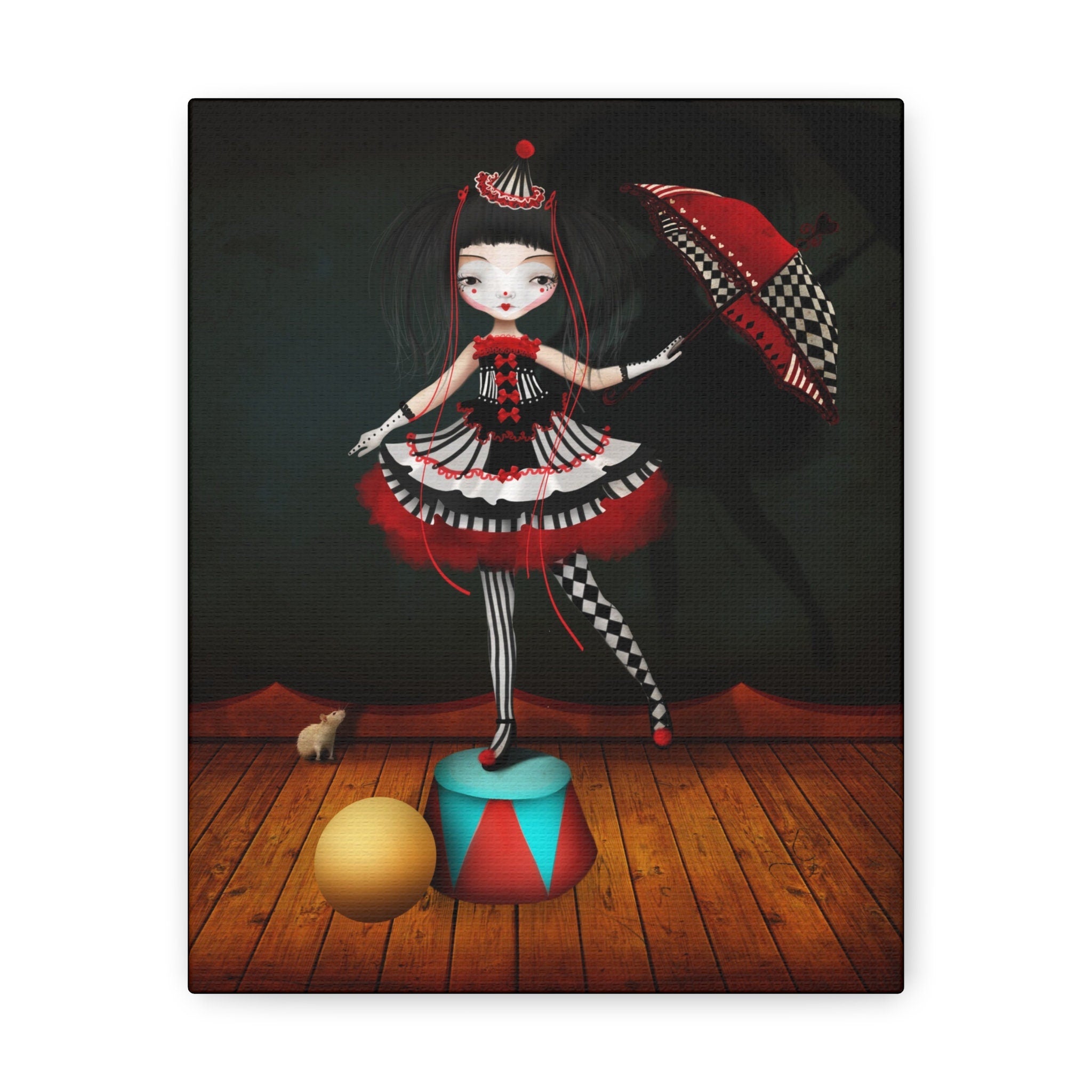 Petit Clown · Canvas Print