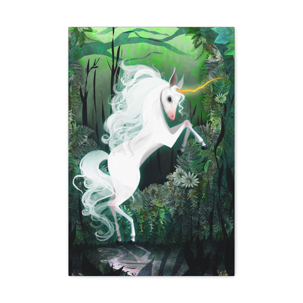 Light Unicorn · Canvas Print