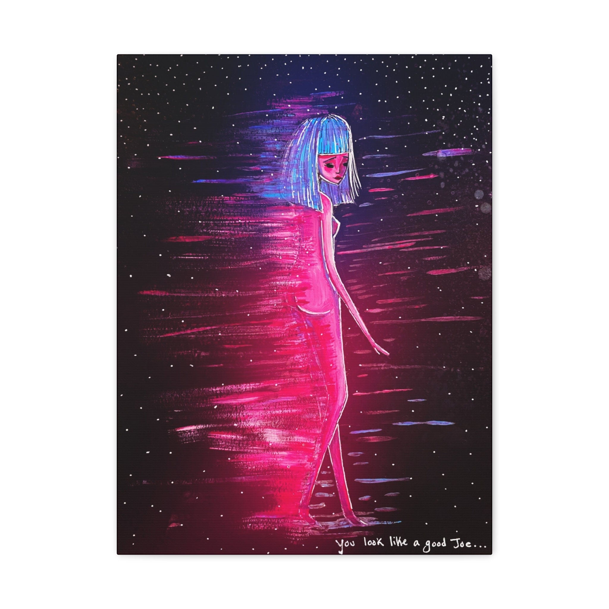 You Look Like A Good Joe · Canvas Print