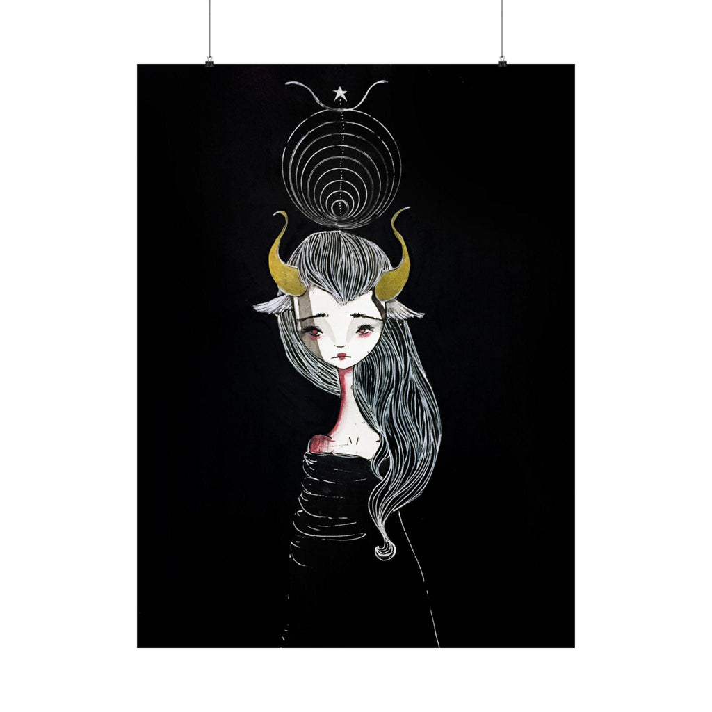 Taurus Girl · Poster Print