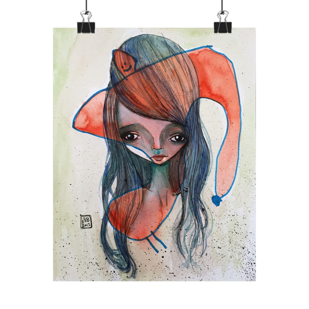 Red Juneau Dreams · Poster Print