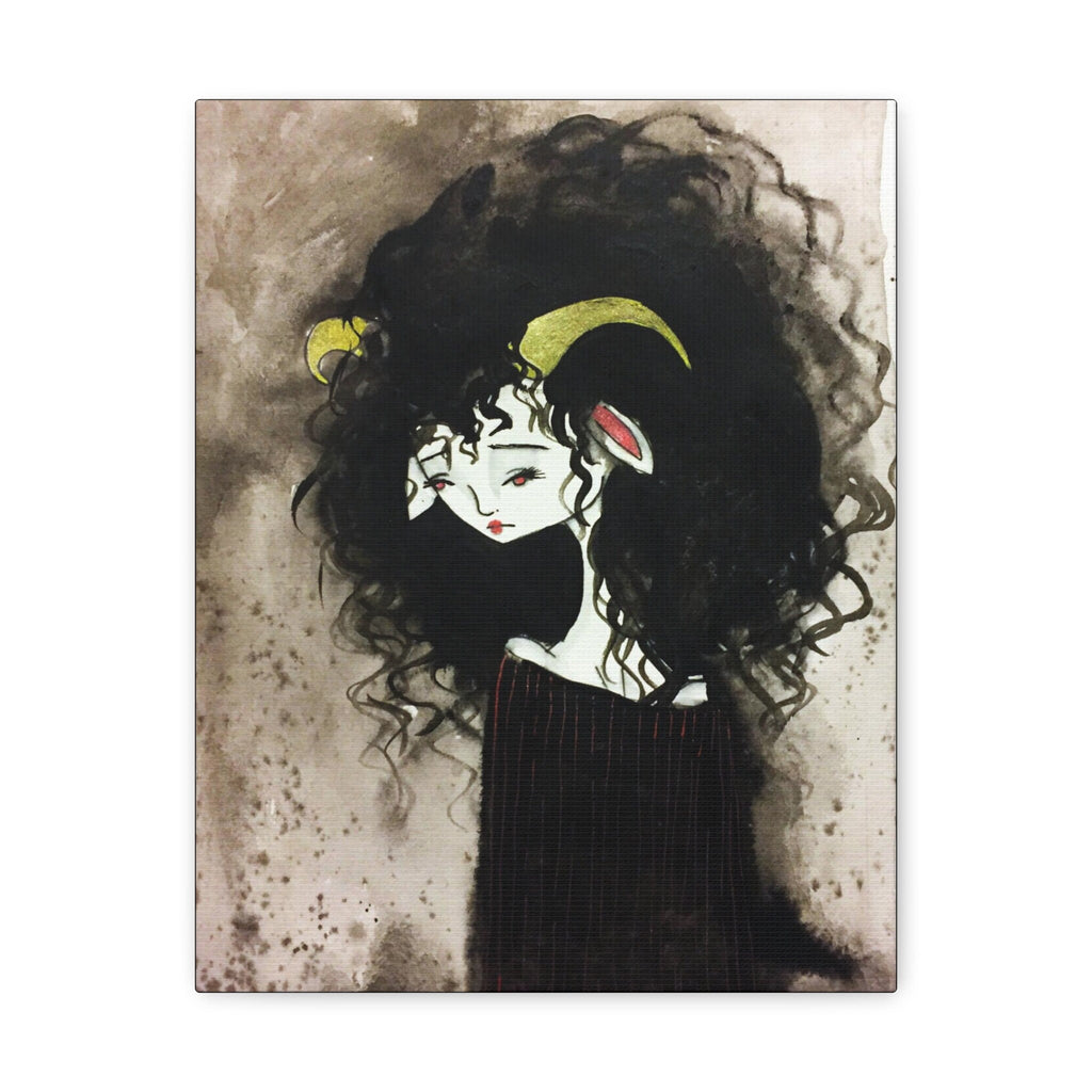 Aries Girl · Canvas Print