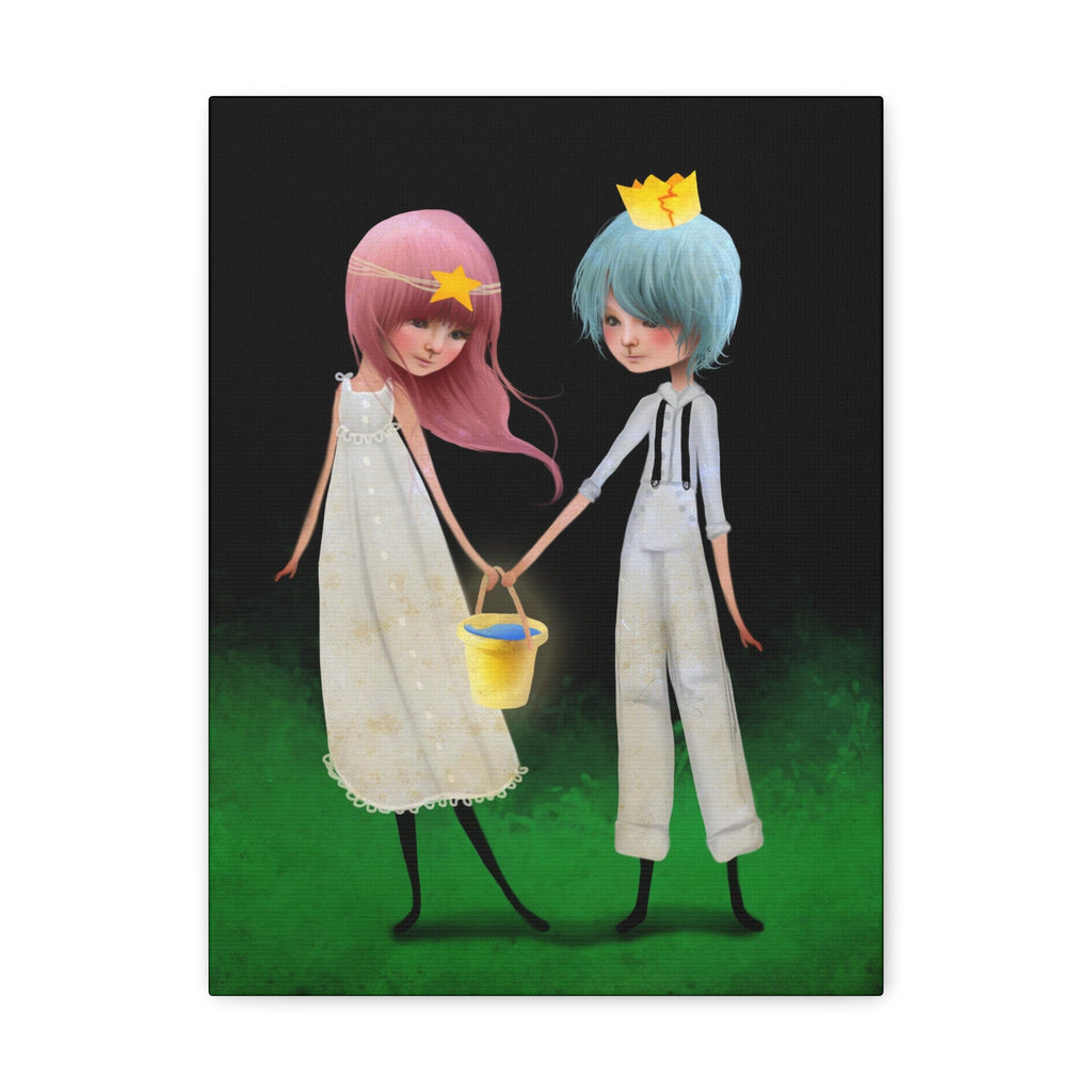 Jack and Jill · Canvas Print