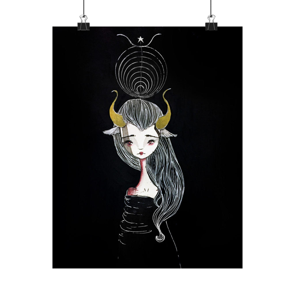 Taurus Girl · Poster Print