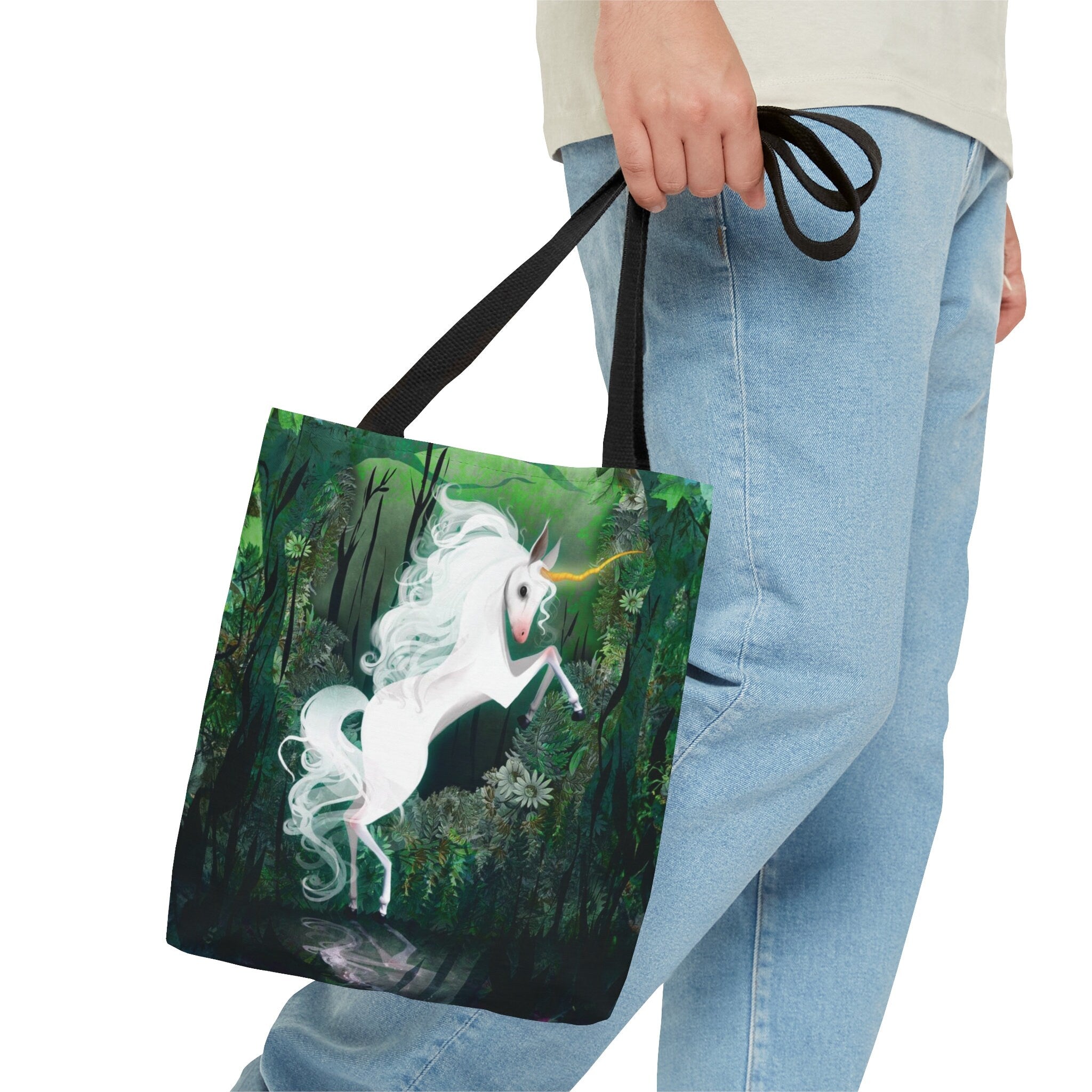 Light Unicorn · Tote Bag