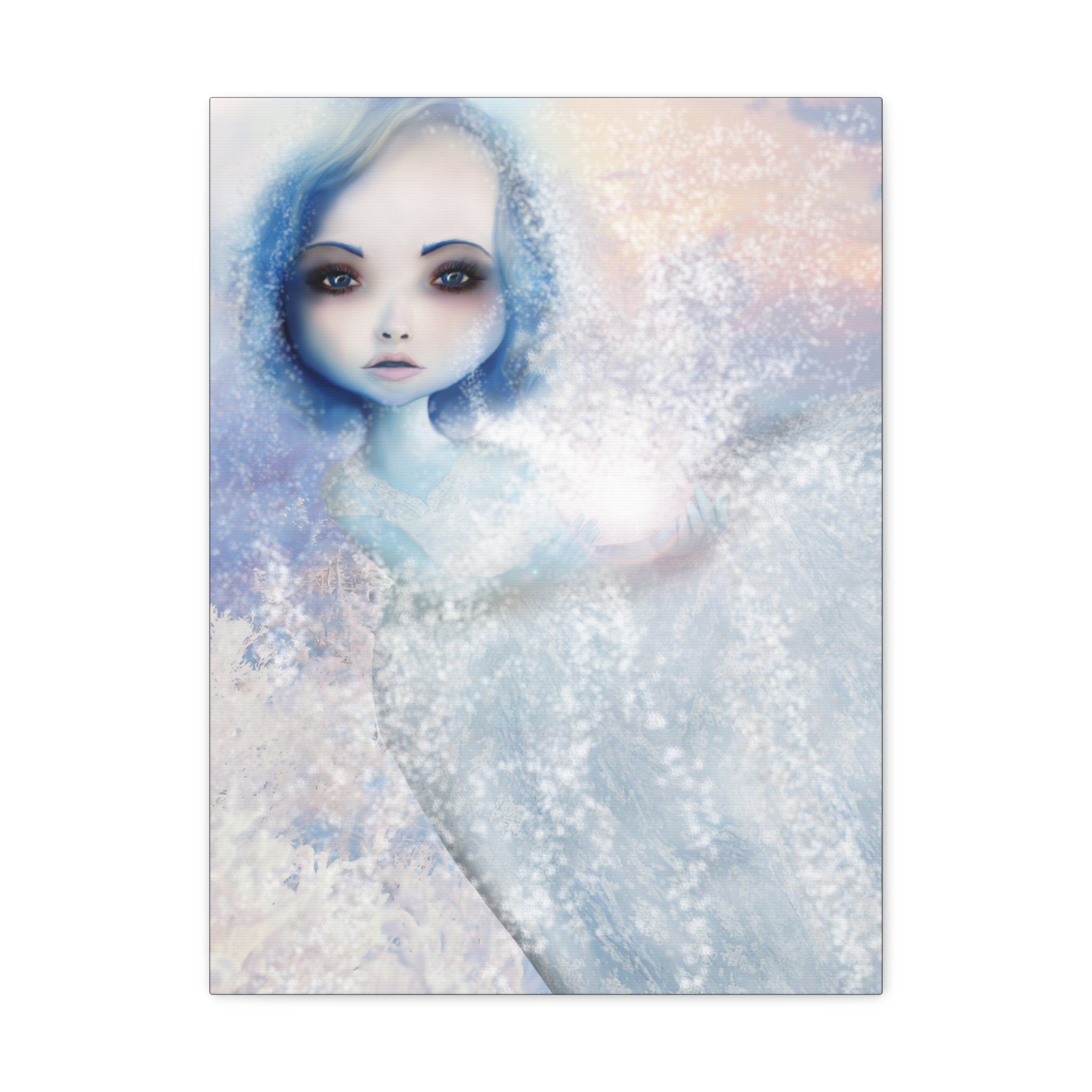 The Snow Spirit · Canvas Print