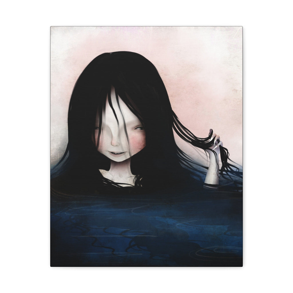Swim · Canvas Print