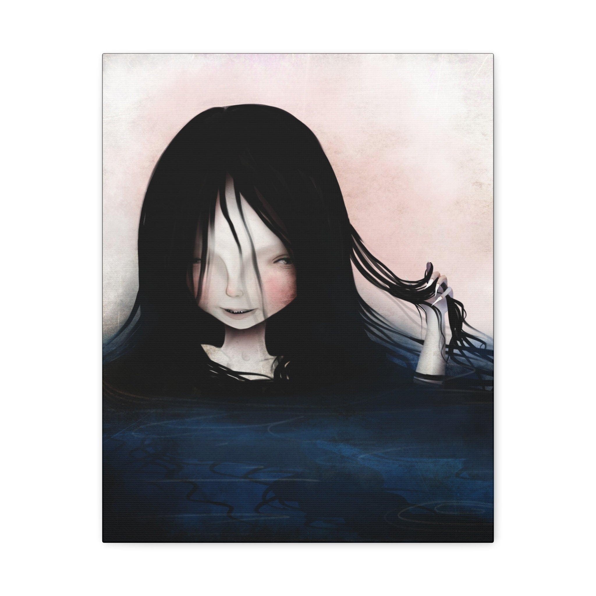 Swim · Canvas Print