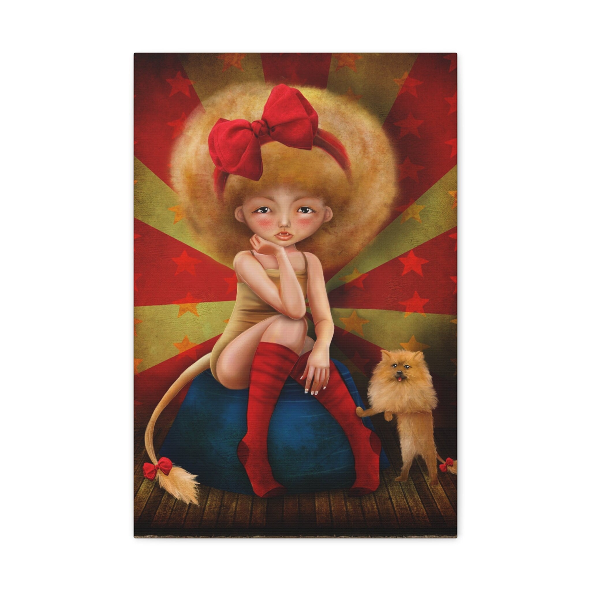 Ferocious · Canvas Print