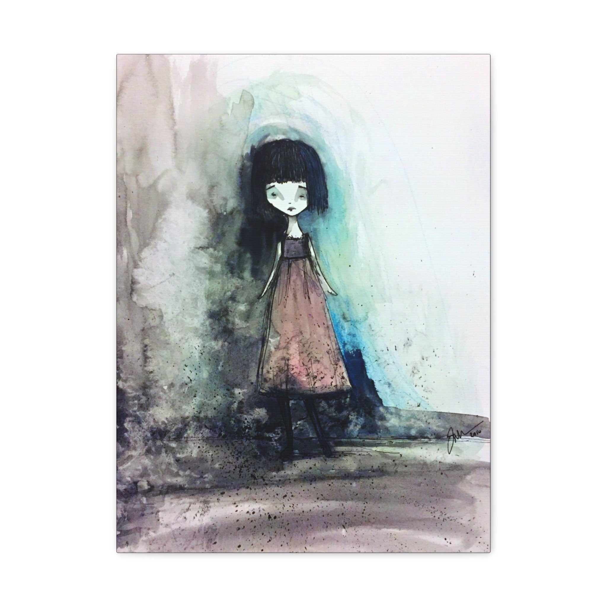 Kitty · Canvas Print
