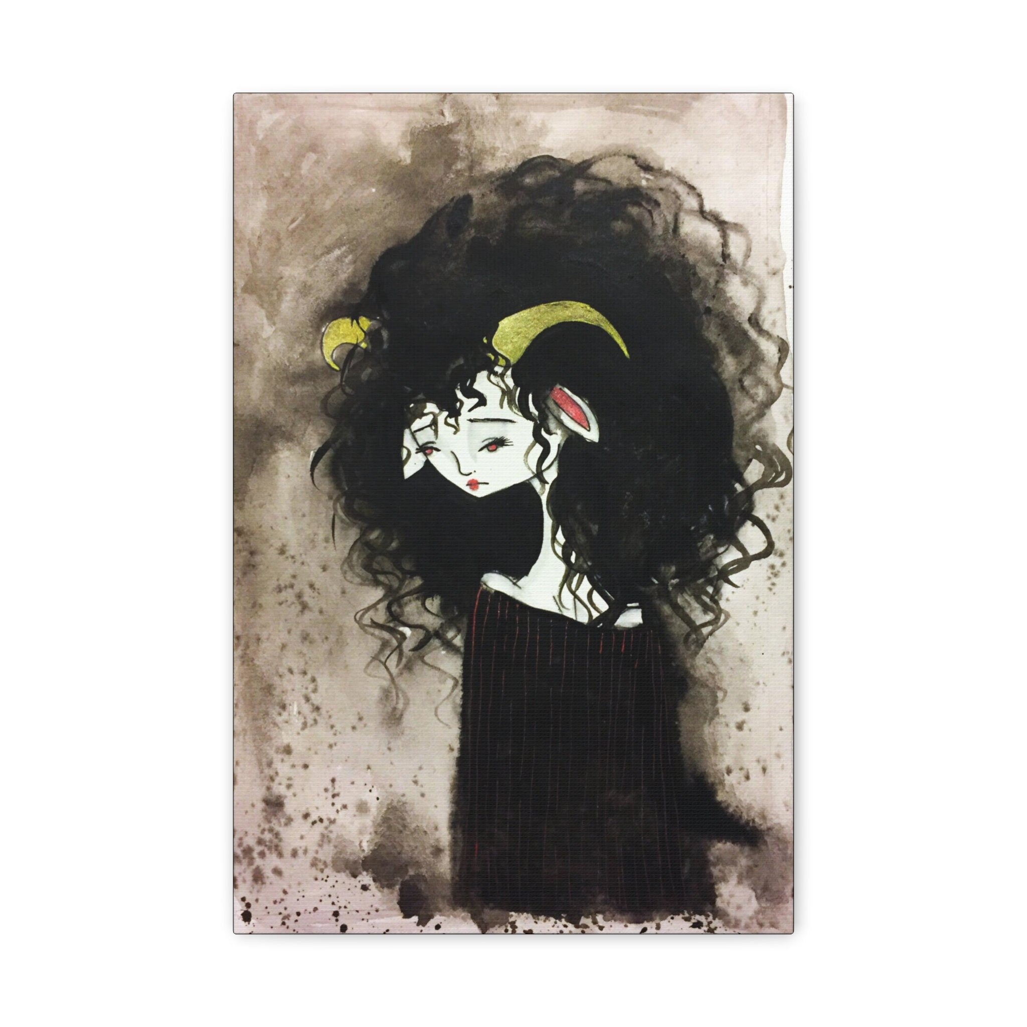 Aries Girl · Canvas Print