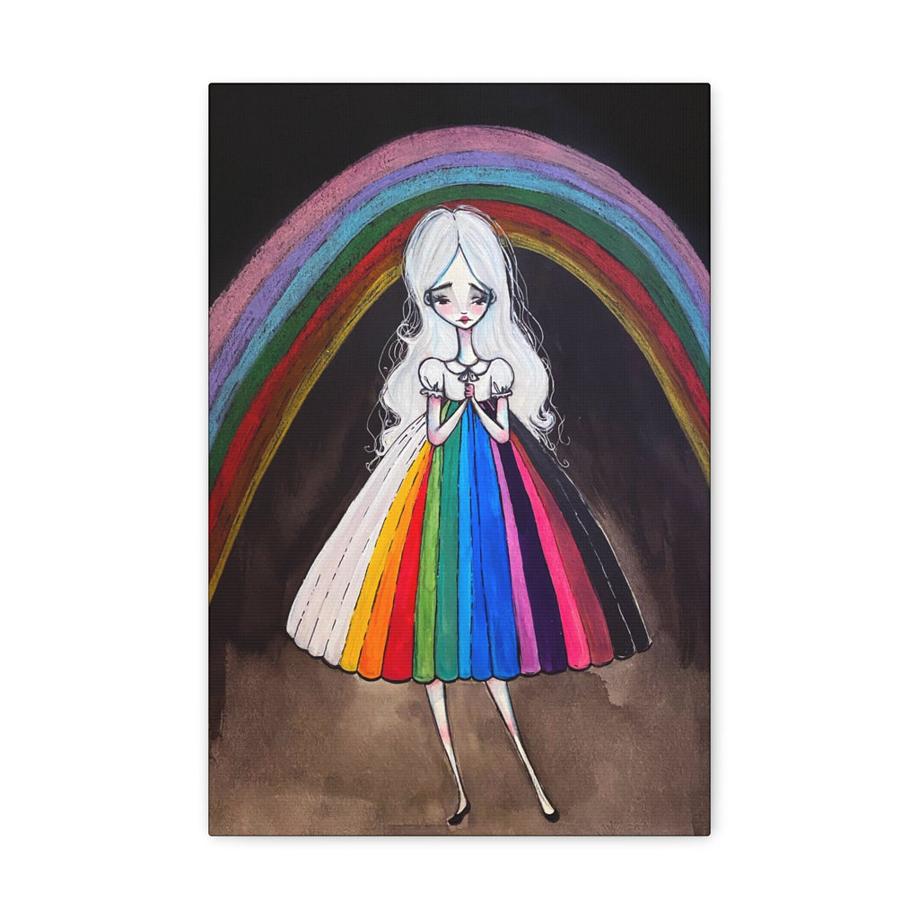 Babe Rainbow · Canvas Print