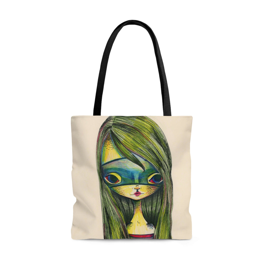 Green Girl · Tote Bag